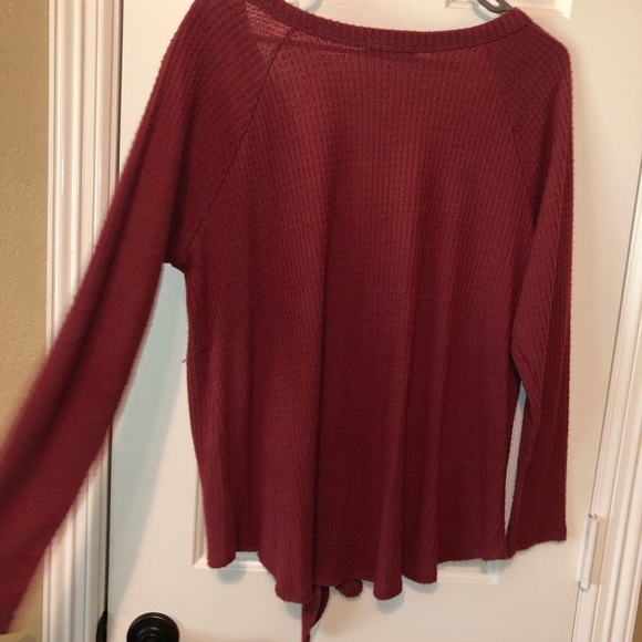 Waffle knit top - Picture 2 of 5